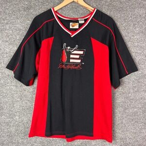 VINTAGE Winners Circle Dale Earnhardt Jersey Mens L Black Red NASCAR Racing Tee